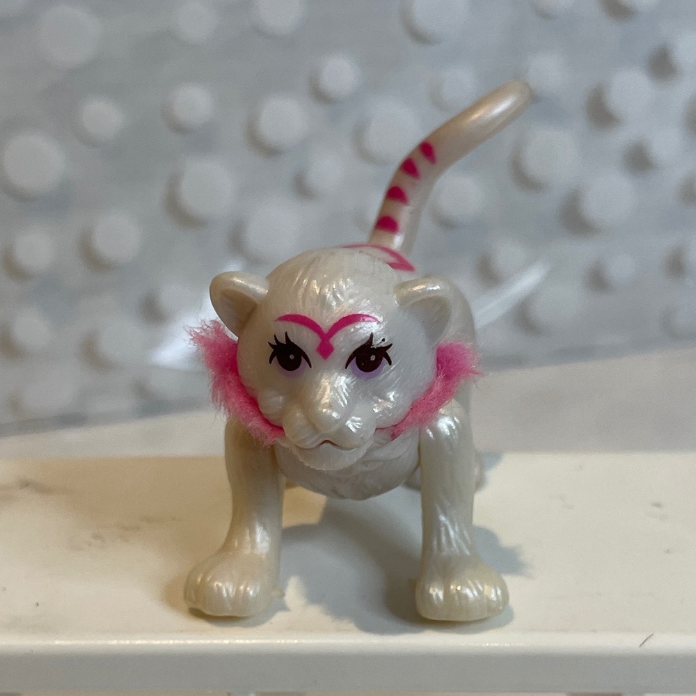 🥳10/$20- Vintage Littlest Pet Shop 🐯pink glitter tiger